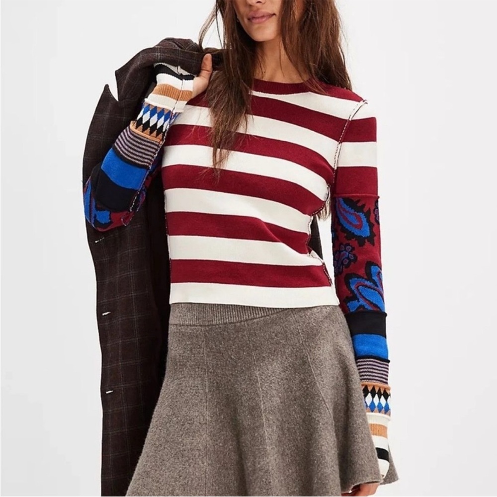 We the Free People Striped Sweater